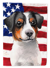 Load image into Gallery viewer, Danish-Swedish Farmdog American Flag Garden Flag - Outdoor Decorative Yard Flag CK6502GF