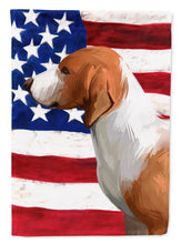 Load image into Gallery viewer, Drever Dog American Flag Garden Flag - Outdoor Decorative Yard Flag CK6506GF