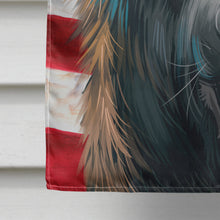 Load image into Gallery viewer, Dutch Shepherd Dog American Flag Flag Canvas House Size CK6507CHF