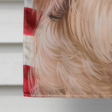 Load image into Gallery viewer, Dutch Smoushond Dog American Flag Flag Canvas House Size CK6508CHF