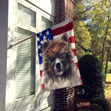 Load image into Gallery viewer, Elo Dog American Flag Flag Canvas House Size CK6510CHF