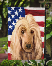 Load image into Gallery viewer, English Cocker Spaniel American Flag Garden Flag - Outdoor Decorative Yard Flag CK6511GF