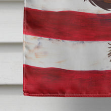 Load image into Gallery viewer, English Setter Dog American Flag Flag Canvas House Size CK6514CHF