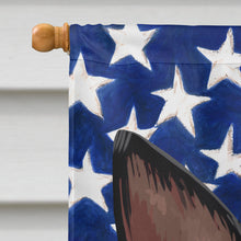 Load image into Gallery viewer, English Toy Terrier American Flag Flag Canvas House Size CK6515CHF