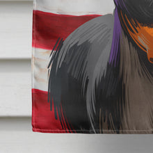 Load image into Gallery viewer, English Toy Terrier American Flag Flag Canvas House Size CK6515CHF