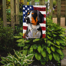 Load image into Gallery viewer, Entlebucher Mountain Dog American Flag Garden Flag - Outdoor Decorative Yard Flag CK6516GF