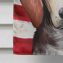 Load image into Gallery viewer, Estonian Hound Dog American Flag Flag Canvas House Size CK6517CHF