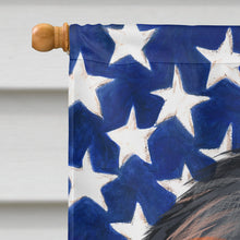Load image into Gallery viewer, Estrela Mountain Dog American Flag Flag Canvas House Size CK6518CHF