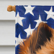 Load image into Gallery viewer, Eurasier Dog American Flag Flag Canvas House Size CK6519CHF