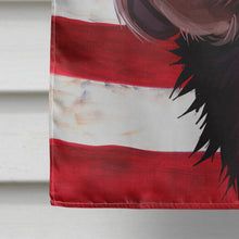 Load image into Gallery viewer, German Longhaired Pointer American Flag Flag Canvas House Size CK6533CHF