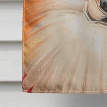 Load image into Gallery viewer, German Spitz Dog American Flag Flag Canvas House Size CK6538CHF