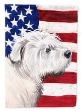 Load image into Gallery viewer, Glen of Imaal Terrier American Flag Garden Flag - Outdoor Decorative Yard Flag CK6541GF