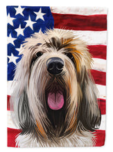 Load image into Gallery viewer, Grand Griffon Vendeen Dog American Flag Flag Canvas House Size CK6545CHF