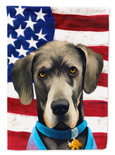 Load image into Gallery viewer, Great Dane Dog American Flag Flag Canvas House Size CK6546CHF