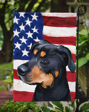 Load image into Gallery viewer, Greek Harehound Dog American Flag Garden Flag - Outdoor Decorative Yard Flag CK6549GF