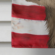 Load image into Gallery viewer, Greenland Dog American Flag Flag Canvas House Size CK6550CHF