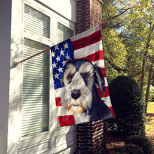 Load image into Gallery viewer, Griffon Nivernais Dog American Flag Flag Canvas House Size CK6554CHF