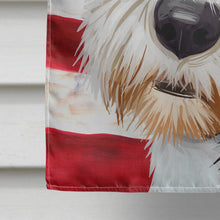 Load image into Gallery viewer, Griffon Nivernais Dog American Flag Flag Canvas House Size CK6554CHF