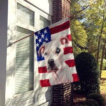 Load image into Gallery viewer, Guatemalan Dogo Dog American Flag Flag Canvas House Size CK6555CHF
