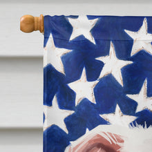 Load image into Gallery viewer, Guatemalan Dogo Dog American Flag Flag Canvas House Size CK6555CHF
