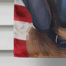 Load image into Gallery viewer, Hanover Hound Dog American Flag Flag Canvas House Size CK6557CHF