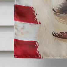 Load image into Gallery viewer, Hokkaido Dog American Flag Flag Canvas House Size CK6560CHF