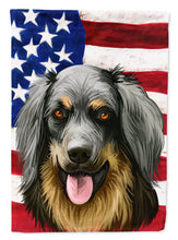 Load image into Gallery viewer, Hovawart Dog American Flag Flag Canvas House Size CK6561CHF