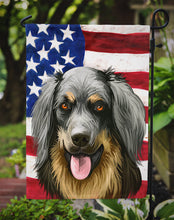 Load image into Gallery viewer, Hovawart Dog American Flag Garden Flag - Outdoor Decorative Yard Flag CK6561GF