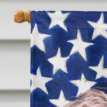 Load image into Gallery viewer, Irish Water Spaniel American Flag Flag Canvas House Size CK6572CHF