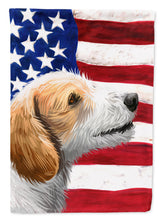 Load image into Gallery viewer, Istrian Coarse-haired Hound American Flag Flag Canvas House Size CK6574CHF
