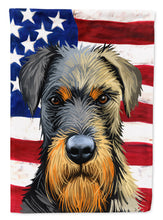 Load image into Gallery viewer, Jagdterrier American Flag Flag Canvas House Size CK6578CHF