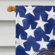 Load image into Gallery viewer, Japanese Chin American Flag Flag Canvas House Size CK6580CHF