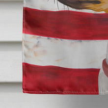 Load image into Gallery viewer, Japanese Terrier American Flag Flag Canvas House Size CK6582CHF