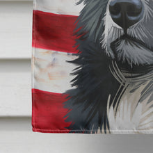 Load image into Gallery viewer, Karelian Bear Dog American Flag Flag Canvas House Size CK6586CHF