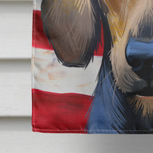 Load image into Gallery viewer, Kerry Beagle American Flag Flag Canvas House Size CK6589CHF