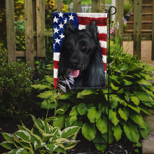 Load image into Gallery viewer, King Shepherd American Flag Garden Flag - Outdoor Decorative Yard Flag CK6592GF