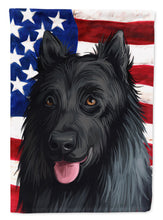 Load image into Gallery viewer, King Shepherd American Flag Garden Flag - Outdoor Decorative Yard Flag CK6592GF