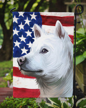 Load image into Gallery viewer, Kishu Ken American Flag Garden Flag - Outdoor Decorative Yard Flag CK6593GF