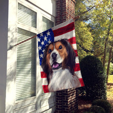 Load image into Gallery viewer, Kooikerhondje American Flag Flag Canvas House Size CK6595CHF