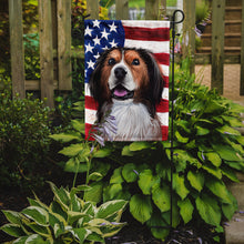 Load image into Gallery viewer, Kooikerhondje American Flag Garden Flag - Outdoor Decorative Yard Flag CK6595GF