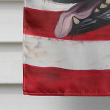 Load image into Gallery viewer, Kunming Wolfdog American Flag Flag Canvas House Size CK6598CHF