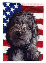Load image into Gallery viewer, Lagotto Romagnolo American Flag Garden Flag - Outdoor Decorative Yard Flag CK6601GF