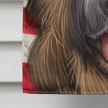 Load image into Gallery viewer, Leonberger American Flag Flag Canvas House Size CK6606CHF