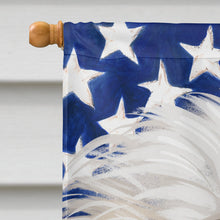 Load image into Gallery viewer, Lowchen American Flag Flag Canvas House Size CK6608CHF
