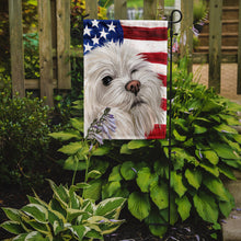 Load image into Gallery viewer, Maltese American Flag Garden Flag - Outdoor Decorative Yard Flag CK6612GF