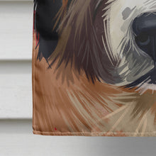Load image into Gallery viewer, Moscow Watchdog Dog American Flag Flag Canvas House Size CK6622CHF