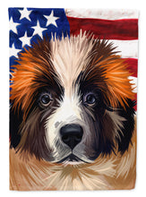 Load image into Gallery viewer, Moscow Watchdog Dog American Flag Garden Flag - Outdoor Decorative Yard Flag CK6622GF