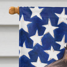 Load image into Gallery viewer, Small Munsterlander Dog American Flag Flag Canvas House Size CK6624CHF
