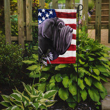 Load image into Gallery viewer, Neapolitan Mastiff Dog American Flag Garden Flag - Outdoor Decorative Yard Flag CK6625GF