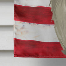 Load image into Gallery viewer, Norrbottenspets Dog American Flag Flag Canvas House Size CK6628CHF